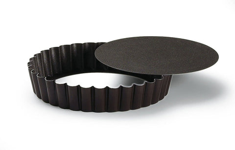 Louis Tellier Gobel Deep Loose Base Fluted Tartelet Mold Dia 5 1/2'' X 1''H (293490) - iFoodservice Online
