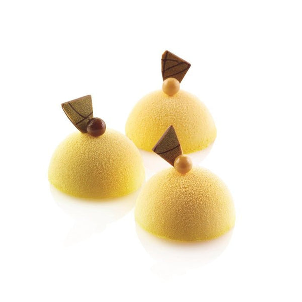 Louis Tellier Silikomart - Mini Half - Sphere 60 X 40 Mold(SQ015 ) - iFoodservice Online
