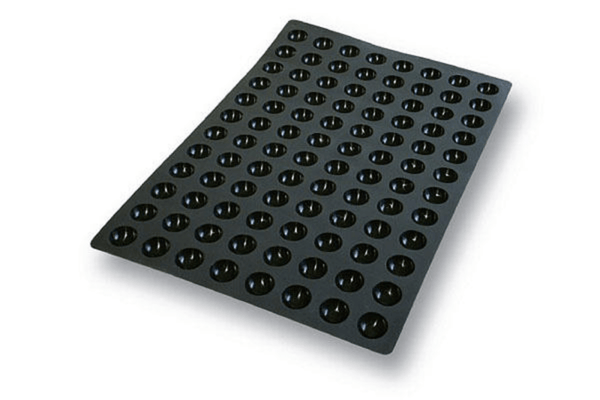 Louis Tellier Silikomart - Mini Half - Sphere 60 X 40 Mold(SQ015 ) - iFoodservice Online