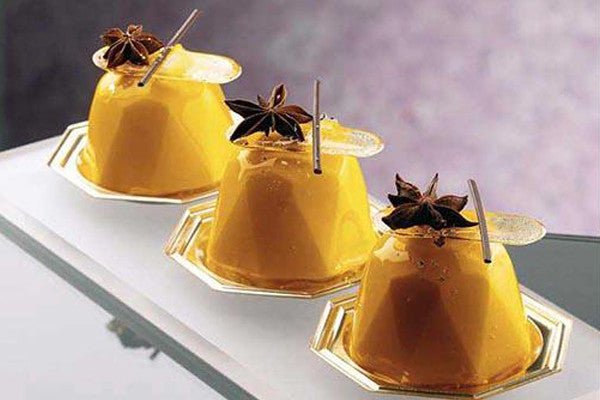 Louis Tellier Silikomart - Silicone Mould N. 18 Small Diamond Ø35 H 23 Mm (SF048) - iFoodservice Online