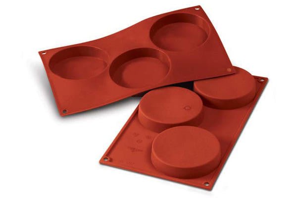 Louis Tellier Silikomart - Silicone Mould N. 3 Sponge Base Ø103 H 20 Mm (SF042) - iFoodservice Online