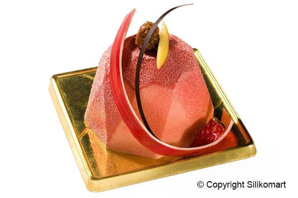 Louis Tellier Silikomart - Silicone Mould N. 6 Big Diamond Ø35 H 23 Mm (SF049) - iFoodservice Online