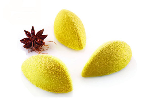 Louis Tellier Silikomart - Silicone Mould N.48 Quenelle 63x31 H 28 Mm (SQ071) - iFoodservice Online