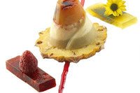 Louis Tellier Silikomart - Small Cone Savarin Red Mold Diam 1 3/8 '' X 1 1/8'' H (SF095) - iFoodservice Online