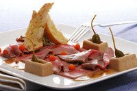 Louis Tellier Silikomart - Small Rect Savarin Red Mold 1 5/8'' X 7/8'' X 3/4'' H (SF092) - iFoodservice Online