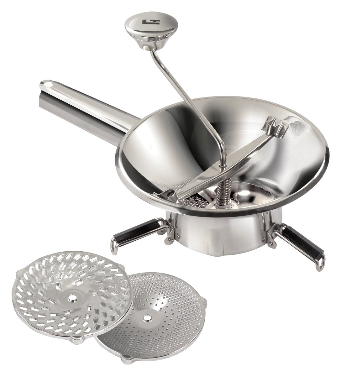 Louis Tellier Stainless Steel Food Mill 7 5/6"(N3002X) - iFoodservice Online