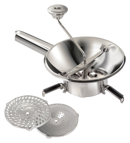 Louis Tellier Stainless Steel Food Mill 7 5/6"(N3002X) - iFoodservice Online