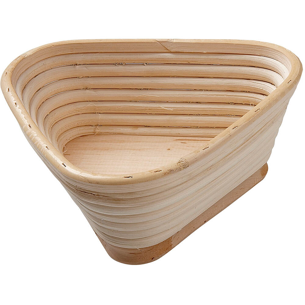 Matfer Banneton Willow Proofing Basket Triangle 7" (118525) - iFoodservice Online