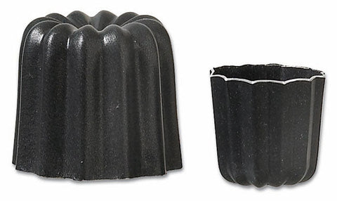 Matfer Bourgeat Aluminum Non - stick Cannele Mold 1 - 1/3" Pack of 6 (340411) - iFoodservice Online