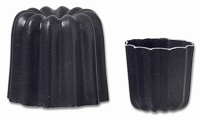 Matfer Bourgeat Aluminum Non - stick Cannele Mold 2 1/2" Pack of 6(340413) - iFoodservice Online