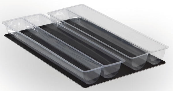 Matfer Bourgeat Buche Cake Mold 22 1/2" Pack of 10(362003 ) - iFoodservice Online