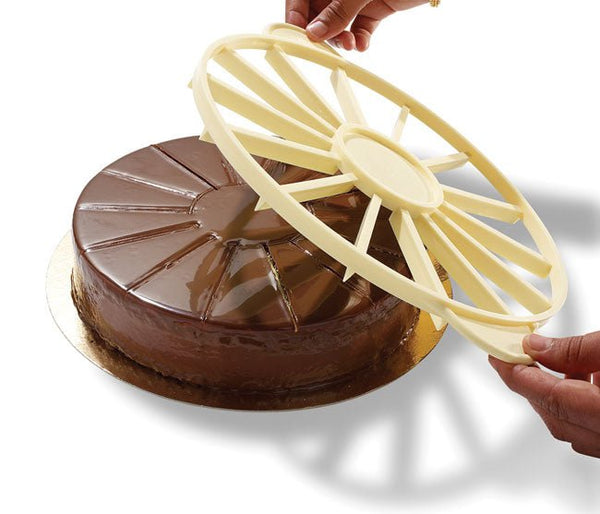 Matfer Bourgeat Cake Marker Reversable 12 or 18 Portions (154052) - iFoodservice Online