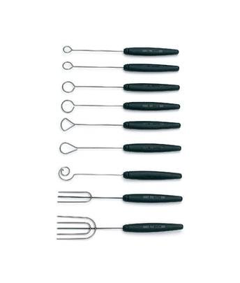 Matfer Bourgeat Chocolate Fork, Round Spit, 13/16" (262017) - iFoodservice Online