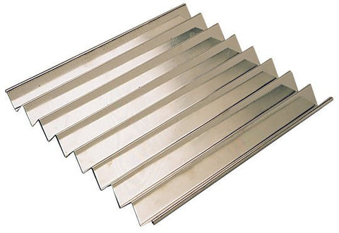 Matfer Bourgeat “Dents De Loup” Stainless Steel Baking Sheet 11" X 11 3/4" (310712) - iFoodservice Online