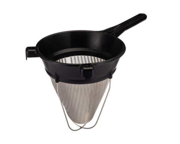 Matfer Bourgeat Exoglass Bouillon Strainer 8" Master Case (12 Pieces) 017360MC - iFoodservice Online