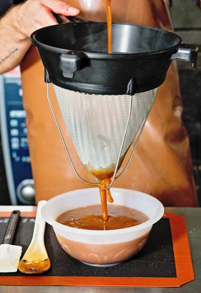 Matfer Bourgeat Exoglass Bouillon Strainer/Chinois, 10" (017362) - iFoodservice Online