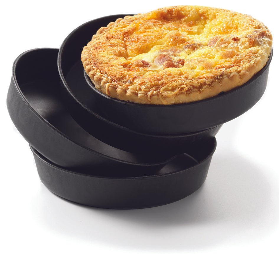Matfer Bourgeat EXOGLASS® QUICHE MOLD 3 1/10" (Pack of 10) 345118 - iFoodservice Online