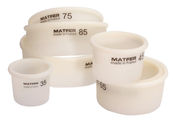 Matfer Bourgeat Exoglass® Round Pastry Cutter Plain 3 1/2" (150163) - iFoodservice Online