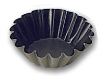 Matfer Bourgeat Exopan Small Flute Brioche Molds - 2 1/3in - Pack Of 25" (330642) - iFoodservice Online