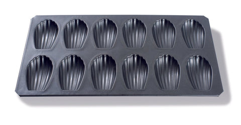 Matfer Bourgeat Exopan® Steel Non - stick Madeleine Sheet 2 3/4" (310730) - iFoodservice Online