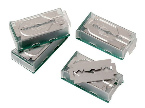 Matfer Bourgeat Lam'plus Baker's Blade/Bread Lame Blades, ( Pack of 40 ) 120035 - iFoodservice Online