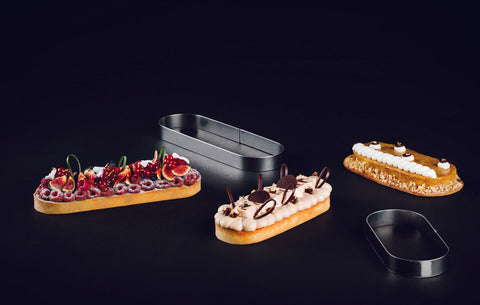 Matfer Bourgeat MOZAÏK TARTLET OVAL MOLD 9 1/2" 371324 - iFoodservice Online