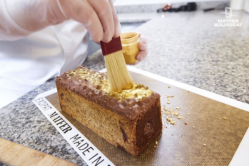 Matfer Bourgeat Natural Pastry Brush Flat 1" (116011) - iFoodservice Online