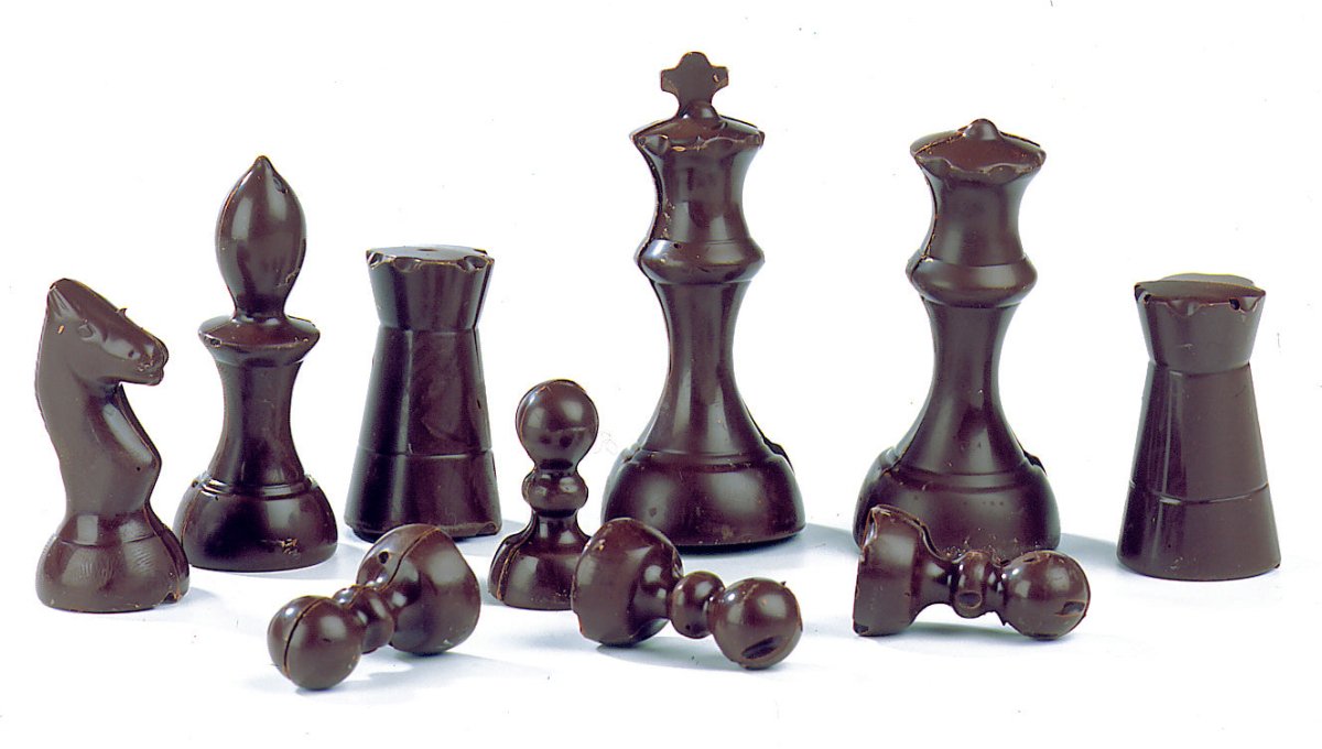 Matfer Bourgeat Polycarbonate Chess Pieces Mold (380222) - iFoodservice Online