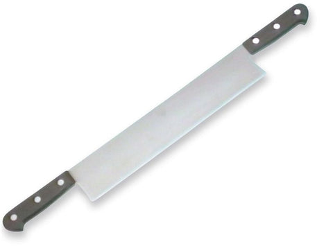 Matfer Bourgeat Stainless Steel Cheese Knife with Handles (090347) - iFoodservice Online