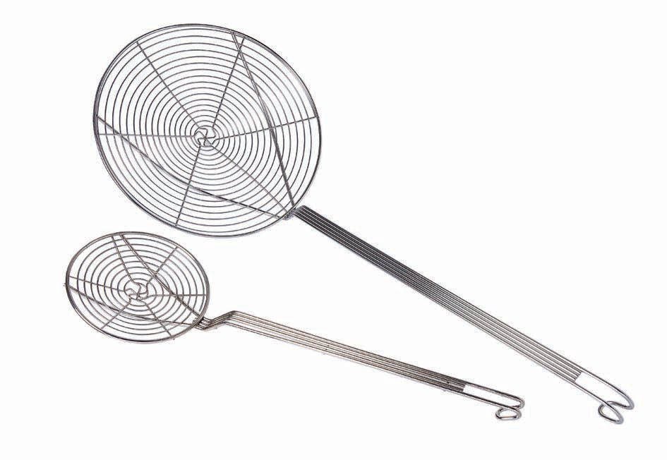 Matfer Bourgeat Stainless Steel Wire Skimmer 9 1/2" (112298) - iFoodservice Online