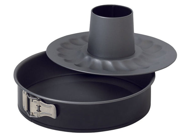 Matfer Bourgeat Steel Non - stick Spring Form Molds 11" (340217) - iFoodservice Online