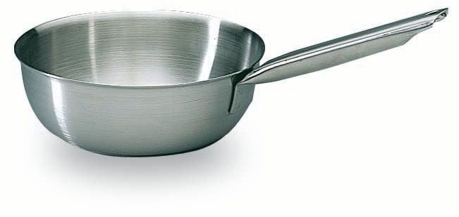 Matfer Bourgeat "Tradition" Flared Saute Pan Without Lid 9 1/2" (686524) - iFoodservice Online
