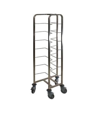 Matfer Bourgeat Trolley For Dough Containers 14 1/2" X 23 1/4" X 70 1/2" (779108) - iFoodservice Online