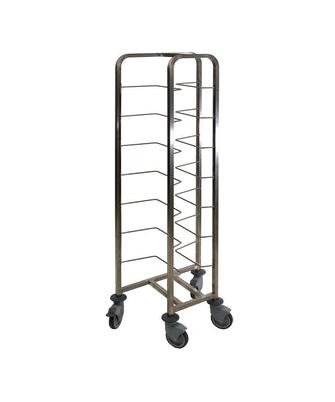 Matfer Bourgeat Trolley For Dough Containers 31" X 23 1/4" X 70 1/2" (779110) - iFoodservice Online