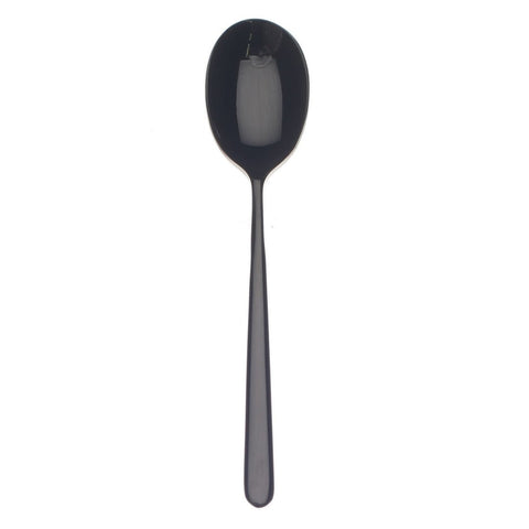 Mepra Demitasse Spoon Linea Oro Nero (Pack of 12) 10871108 - iFoodservice Online