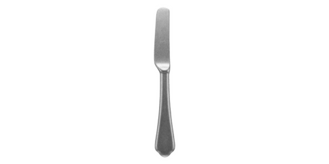 Mepra Dolce Vita Pewter Butter Knife Pack of 12 (10661137) - iFoodservice Online
