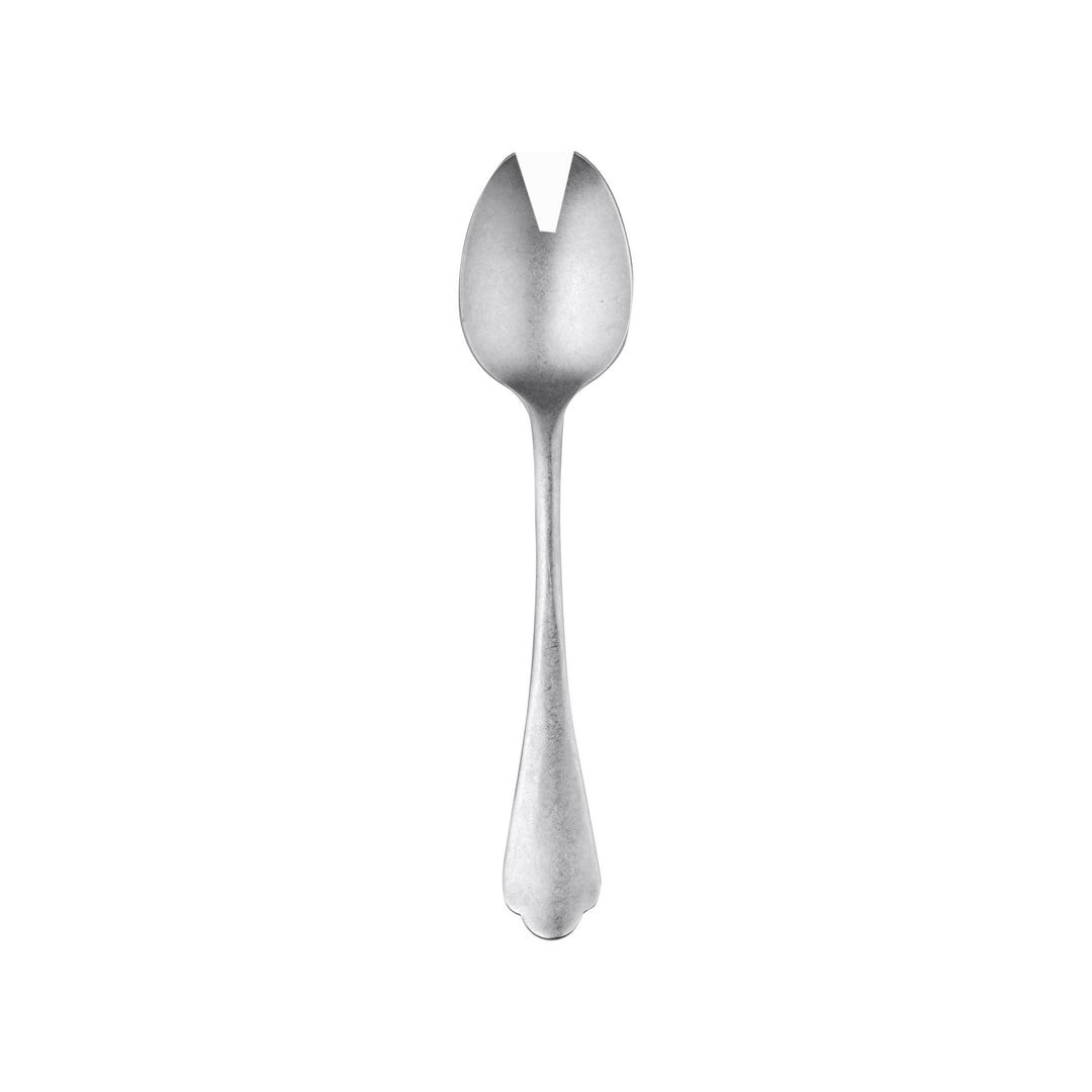 Mepra Dolce Vita Pewter Serve Salad Fork Pack of 12 (10661123) - iFoodservice Online