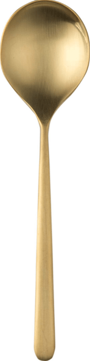 Mepra Linea Ice Oro Tea Spoon (Pack of 12) 10811107 - iFoodservice Online