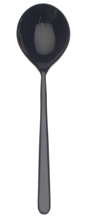 Mepra Linea Oro Nero Tea Spoon (Pack of 12) 10871107 - iFoodservice Online