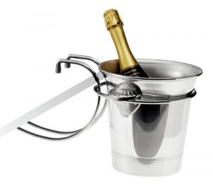 Louis Tellier Chrome Steel Wine Bucket Holder (NC024)