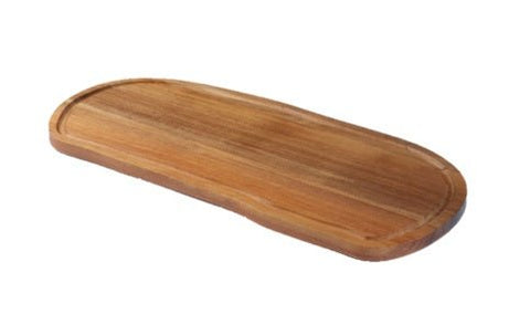 On the Table Ott Rough Cut Large Serving Board With Juice Groove (Item 251) - iFoodservice Online