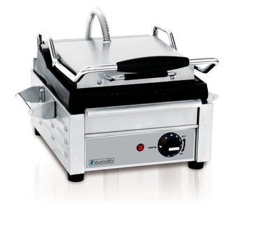 Eurodib Small All Ribbed Panini Grill 120v SFE02325 120