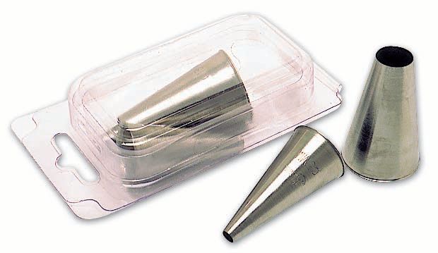 Matfer Bourgeat Stainless Steel Pastry Tips Set Plain Pack of 12(166500)