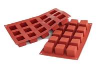 Silikomart Sf104 - Silicone Mould N. 8 Cube 50x50x50 mm (Pack of 10)
