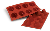 Silikomart Sf093 - Silicone Mould N. 8 Big Cone Ø60 H 51 Mm (Pack of 10)