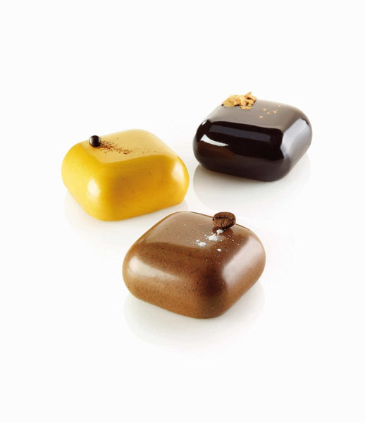 Silikomart CURVE GEM100 - Silicone Mould N.8 Gem100 61x61 H 30 Mm (Pack Ok 10 ) - iFoodservice Online