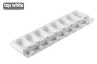 Silikomart GEL03M Mini Heart - ic - Set 2 Pcs Silicone Mould 55x68 H18 Mm (Pack of 8) - iFoodservice Online