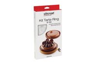 Silikomart Kit Tarte Ring Ø150 Mm - Set Silicone Mould Ø122 Mm + 2 Rings (Pack of 5) Kit Tart Ring 15 - iFoodservice Online