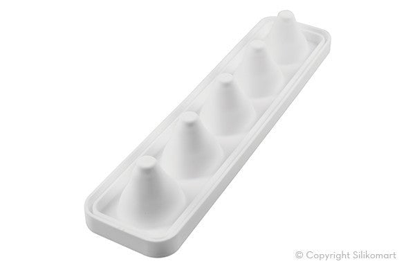 Silikomart Pera & Fico 115 - Silicone Mould 60x55 H 76 Mm + Plastic Support (Pack of 5) Pera Fico 115 - iFoodservice Online