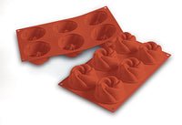 Silikomart Sf158 - Silicone Mould N. 6 Vertigo Ø77 H 37 Mm (Pack of 10) - iFoodservice Online